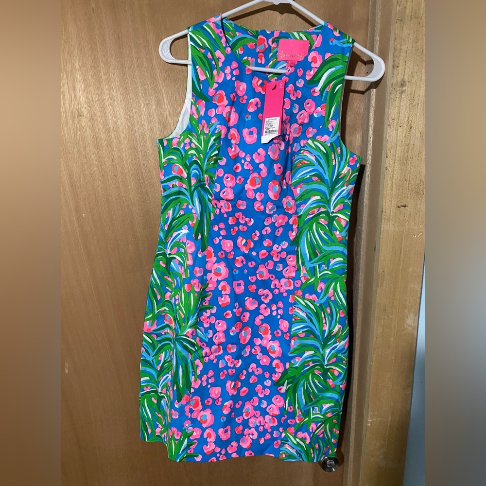 NWT Lilly Pulitzer Mila Shift Stretch Dress Size 4